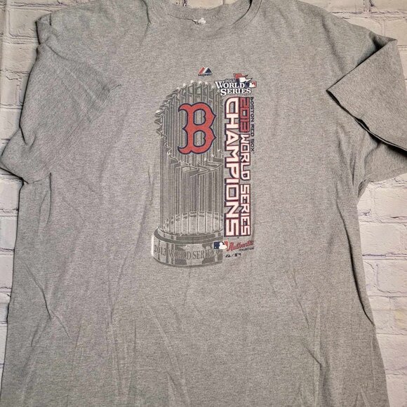 Majestic Other - Boston Red Sox 2013 World Series Champions Majestic Locker Room Shirt Sz XL‎